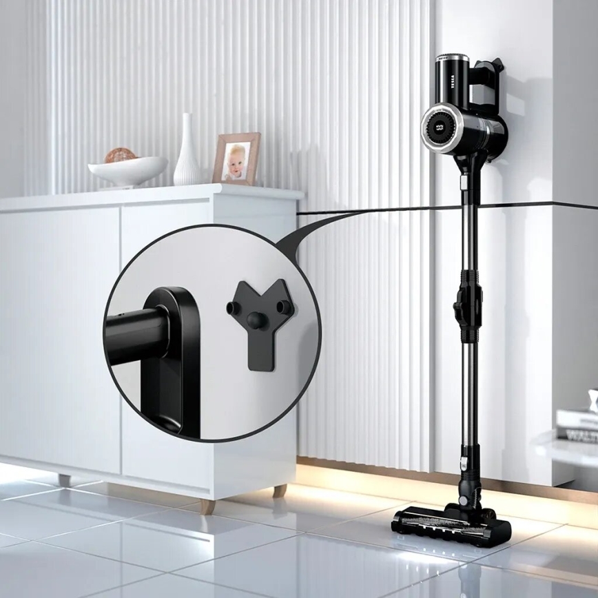 TESLA Electronics PureStar - Гнучкий бездротовий пилосос-стіка 2 в 1 150 Вт/2200 мАг чорний