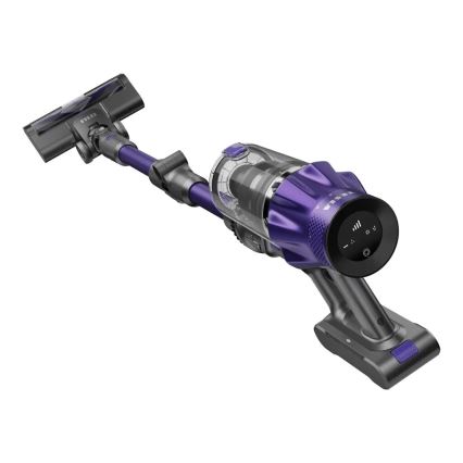 TESLA Electronics PureStar - Гибкий беспроводной вертикальный пылесос 2 в 1 250 Вт/2200 мАч серый/фиолетовый