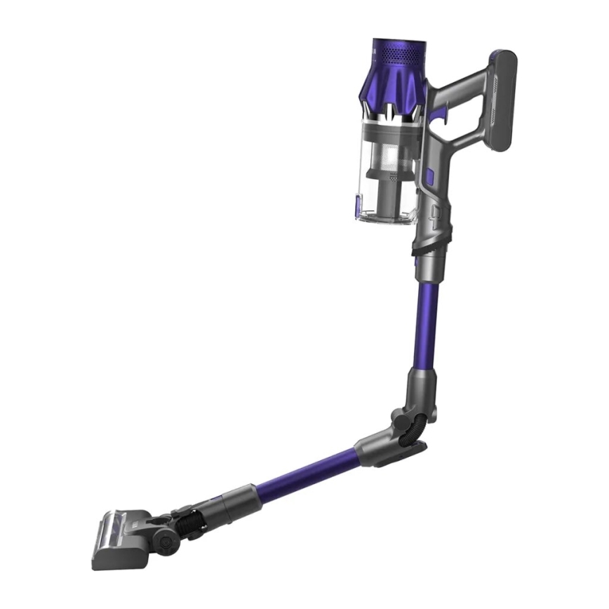 TESLA Electronics PureStar - Гибкий беспроводной вертикальный пылесос 2 в 1 250 Вт/2200 мАч серый/фиолетовый