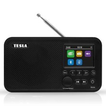 TESLA Electronics - Радіоприймач DAB+ FM 5 Вт/1800 мАг чорний