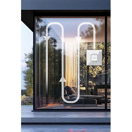 TESLA Electronics RoboStar - Умный мойщик окон с распылением воды 72 Вт/230 В/650 мАч Wi-Fi + дистанционное управление