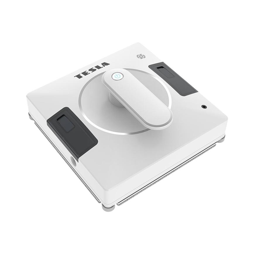 TESLA Electronics RoboStar - Розумний пристрій для миття вікон з подвійним розпиленням води 72W/230V/500 mAh Wi-Fi + пульт дистанційного керування