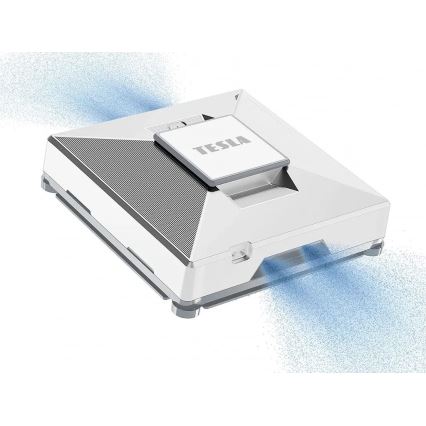 TESLA Electronics RoboStar - Розумний пристрій для миття вікон з розпиленням води 72W/230V/650 mAh Wi-Fi + пульт дистанційного керування