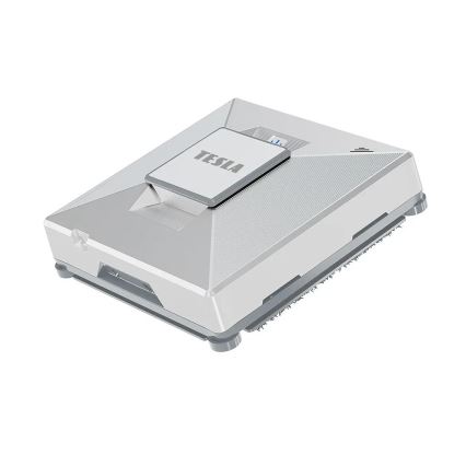 TESLA Electronics RoboStar - Розумний пристрій для миття вікон з розпиленням води 72W/230V/650 mAh Wi-Fi + пульт дистанційного керування