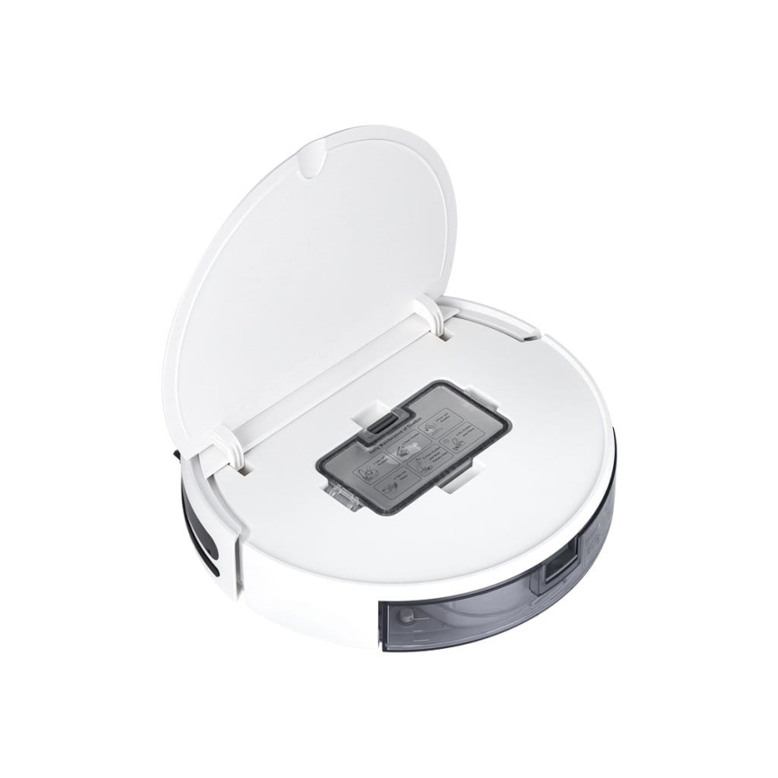 TESLA Electronics RoboStar - Розумний робот-пилосос 2в1 2500 mAh Wi-Fi Tuya білий + дистанційне керування
