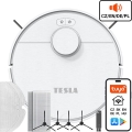 TESLA Electronics RoboStar - Розумний робот-пилосос 2в1 2550 мАг Wi-Fi білий