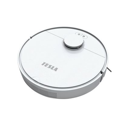 TESLA Electronics RoboStar - Розумний робот-пилосос 2в1 2550 mAh Wi-Fi білий
