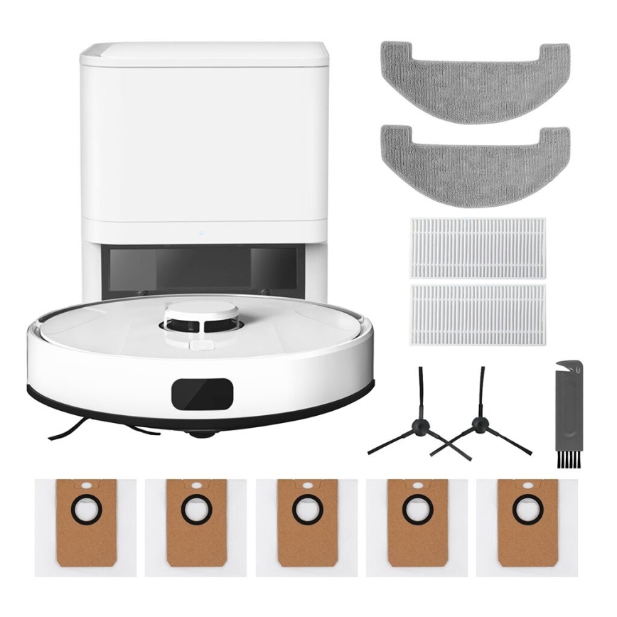 TESLA Electronics RoboStar - Розумний робот-пилосос 2в1 2600 mAh Wi-Fi білий
