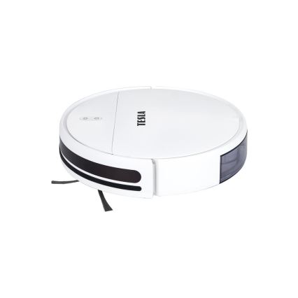 TESLA Electronics RoboStar - Умный робот-пылесос 2в1 2500 mAh Wi-Fi Tuya белый + дистанционное управление