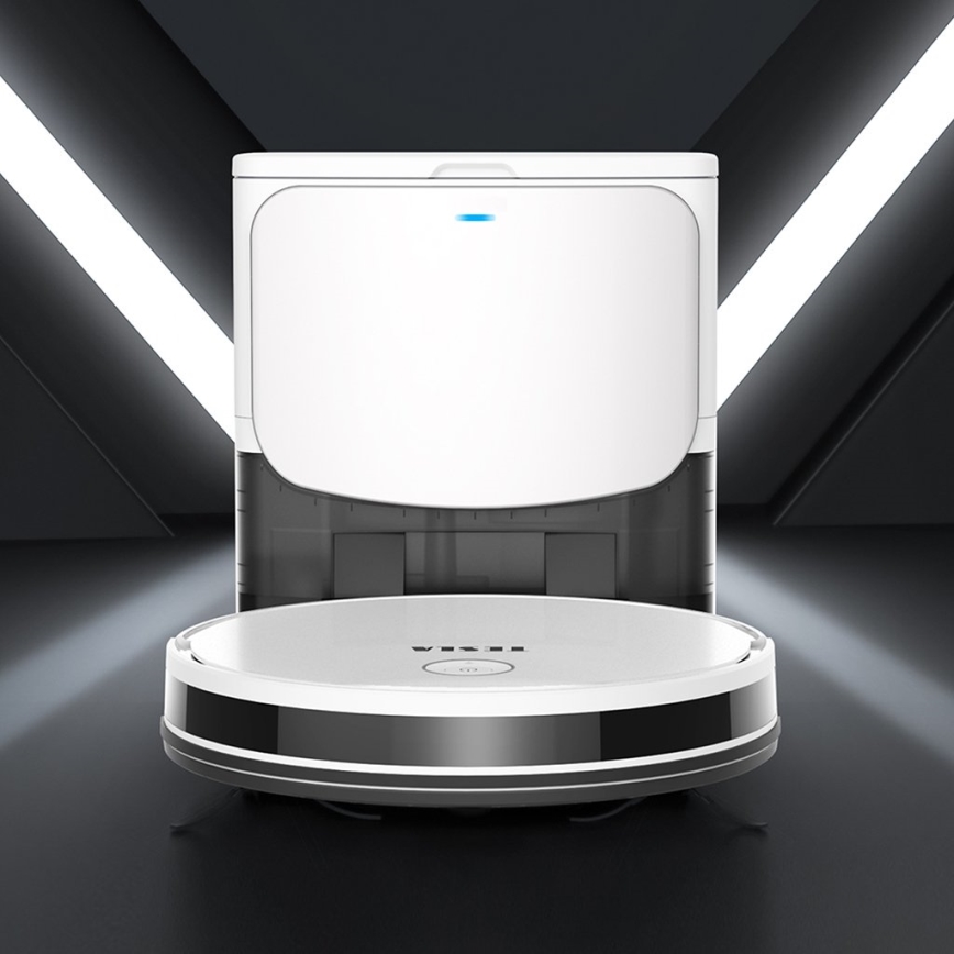 TESLA Electronics RoboStar - Умный робот-пылесос 2в1 2600 mAh Wi-Fi белый + дистанционное управление