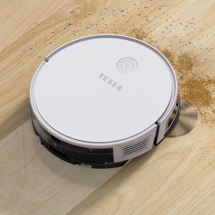 TESLA Electronics RoboStar - Умный робот-пылесос 2в1 2600 mAh Wi-Fi белый + дистанционное управление