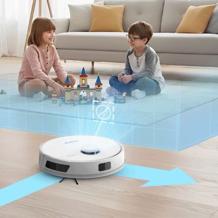 TESLA Electronics RoboStar - умный робот-пылесос 3 в 1 3200 мА·ч Wi-Fi белый