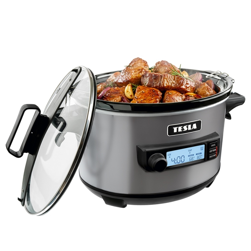 TESLA Electronics SlowCook - медленноварка 5,6 л 290 Вт/230 В