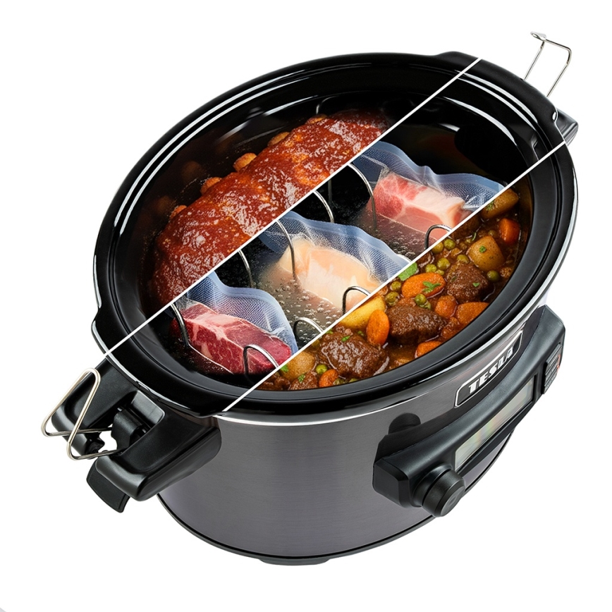 TESLA Electronics SlowCook - медленноварка 5,6 л 290 Вт/230 В