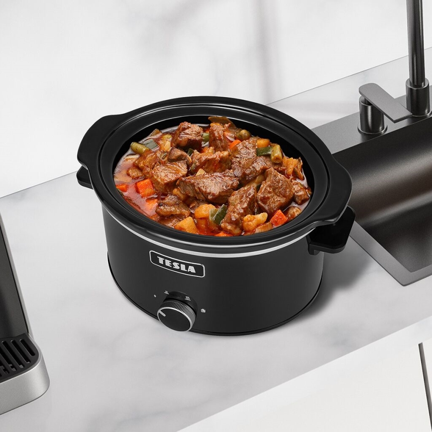 TESLA Electronics SlowCook - Повільноварка 3,5 л 200W/230V