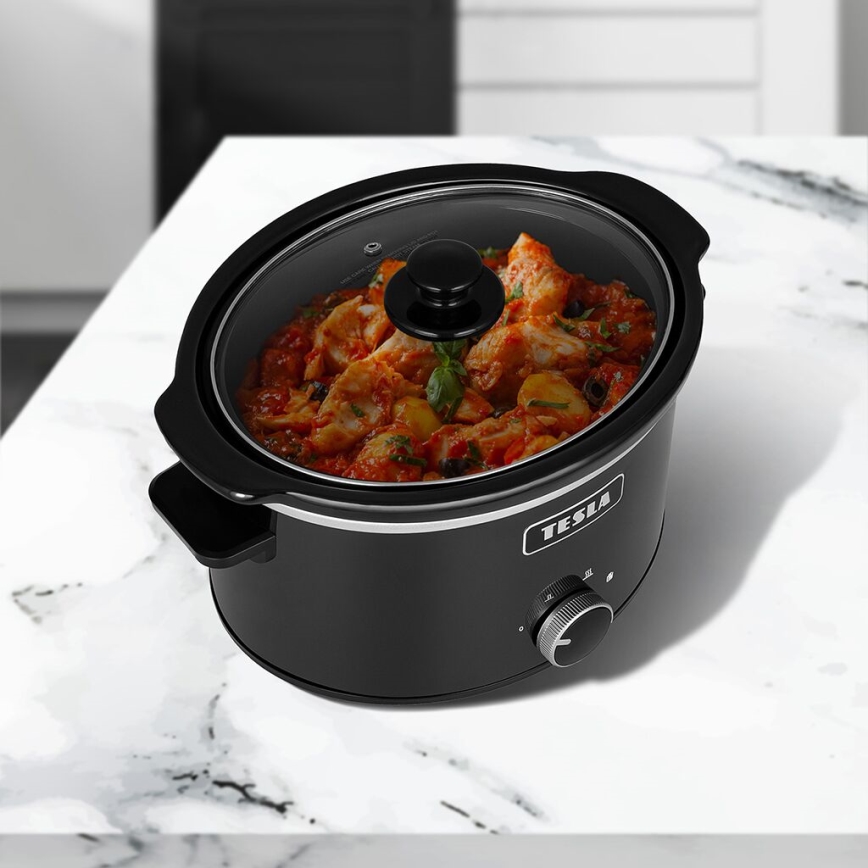 TESLA Electronics SlowCook - Повільноварка 3,5 л 200W/230V