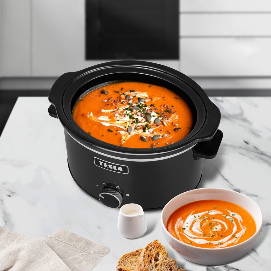 TESLA Electronics SlowCook - Повільноварка 3,5 л 200W/230V