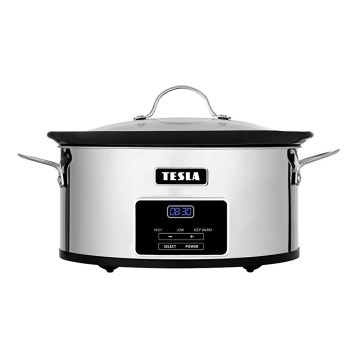TESLA Electronics SlowCook - Повільноварка 5,6 л 250W/230V