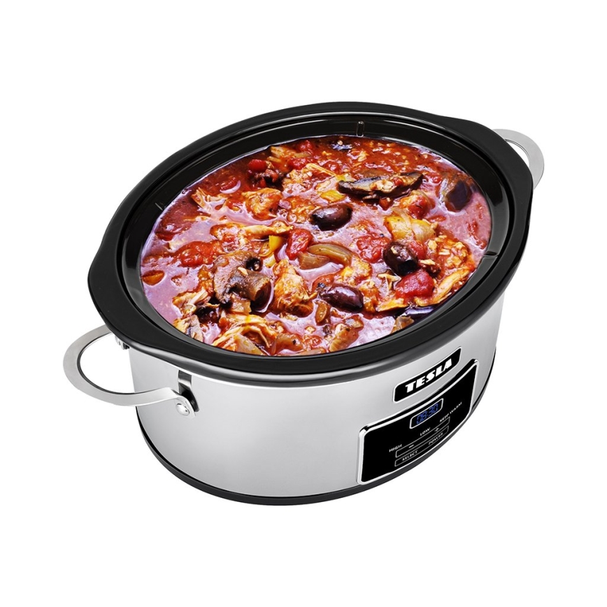 TESLA Electronics SlowCook - Повільноварка 5,6 л 250W/230V