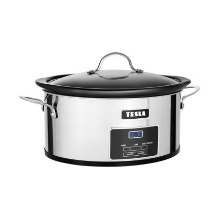 TESLA Electronics SlowCook - Повільноварка 5,6 л 250W/230V