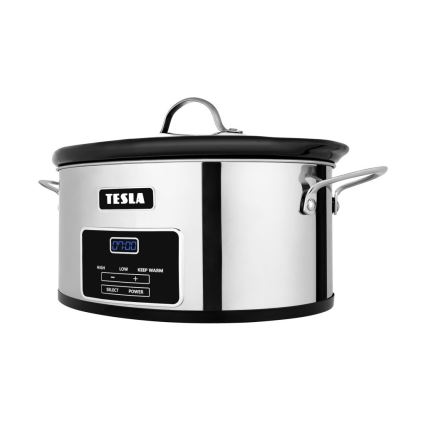 TESLA Electronics SlowCook - Повільноварка 5,6 л 250W/230V