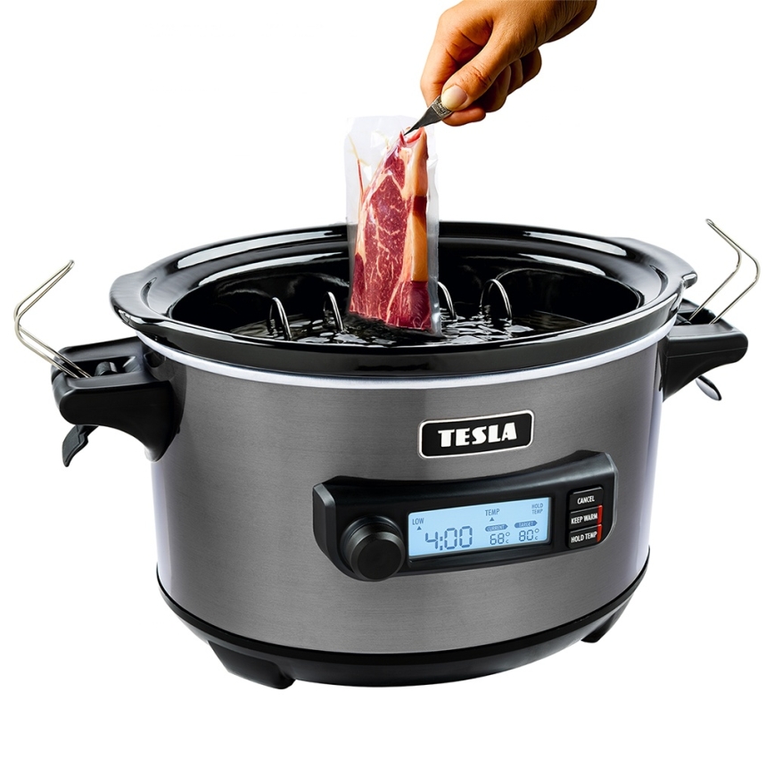 TESLA Electronics SlowCook - Повільноварка 5,6 л 290 Вт/230 В