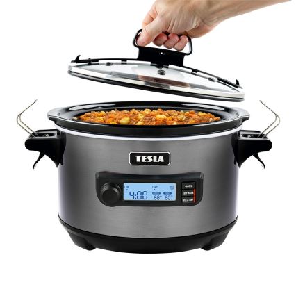 TESLA Electronics SlowCook - Повільноварка 5,6 л 290 Вт/230 В
