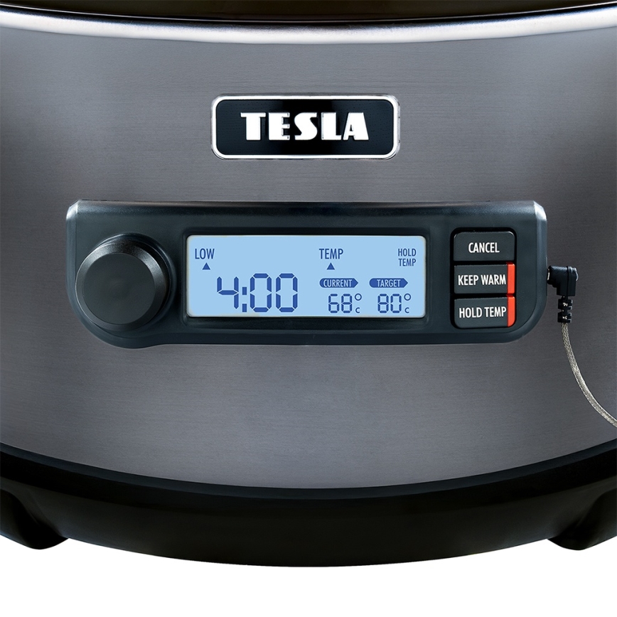 TESLA Electronics SlowCook - Повільноварка 5,6 л 290 Вт/230 В