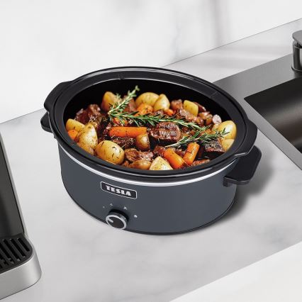 TESLA Electronics SlowCook - Повільноварка 6,5 л 270W/230V