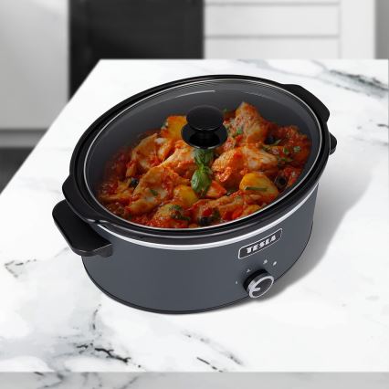 TESLA Electronics SlowCook - Повільноварка 6,5 л 270W/230V