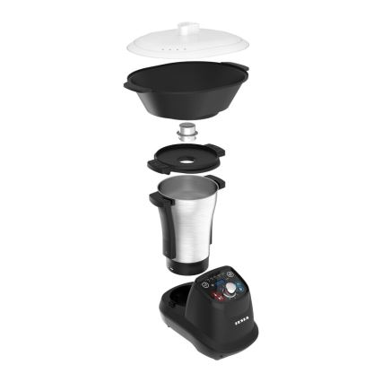 TESLA Electronics ThermoCook - Многофункциональный кухонный комбайн 1200W/230V нержавеющая сталь