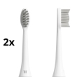 TESLA Smart - НАБОР 2x Сменная насадка для звуковой зубной щетки TS200 белый