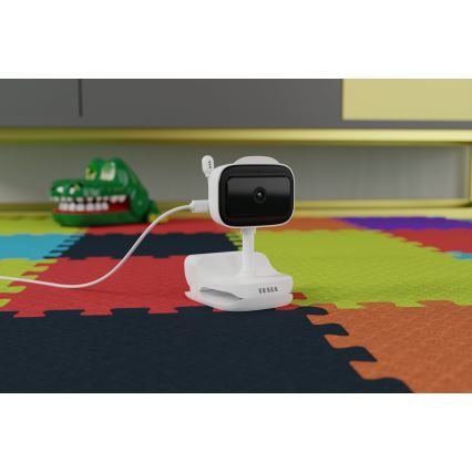 TESLA Smart - Розумна дитяча відеоняня з Wi-Fi та функцією заряджання