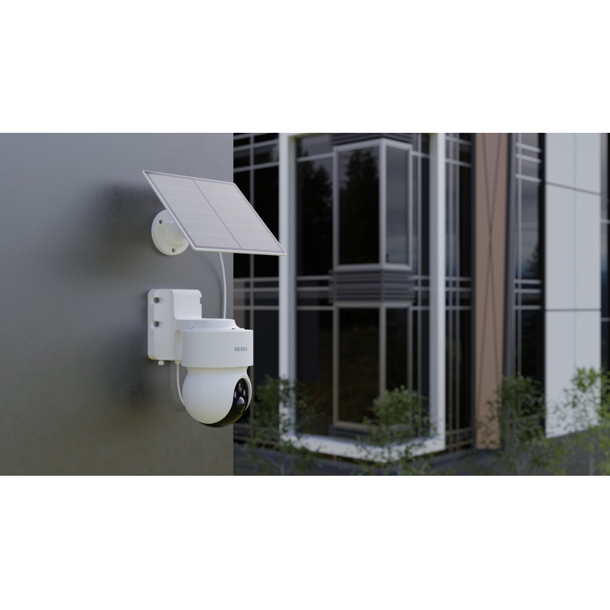 TESLA Smart - Розумна вулична камера з датчиком 360 4G 2K 1296p 9600 mAh 5V IP65
