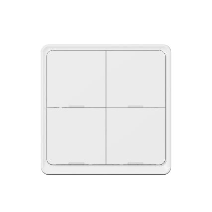 TESLA Smart - Розумний бездротовий домашній вимикач 4P 1xCR2430 ZigBee