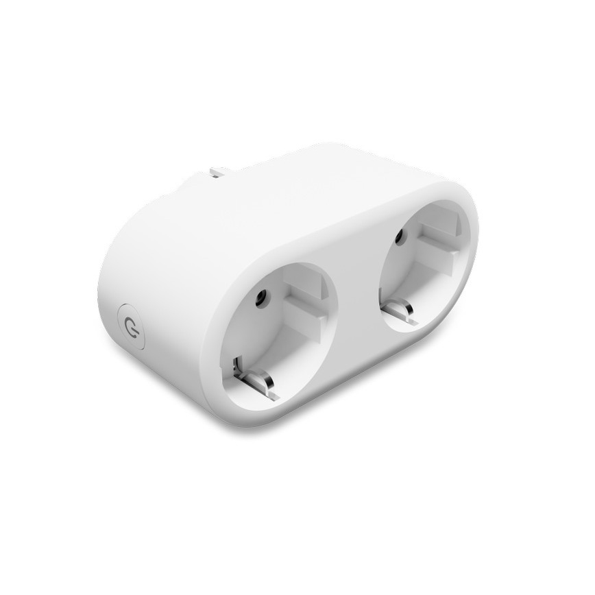 TESLA Smart - Умная двойна розетка 3690W/230V/16A Wi-Fi Tuya