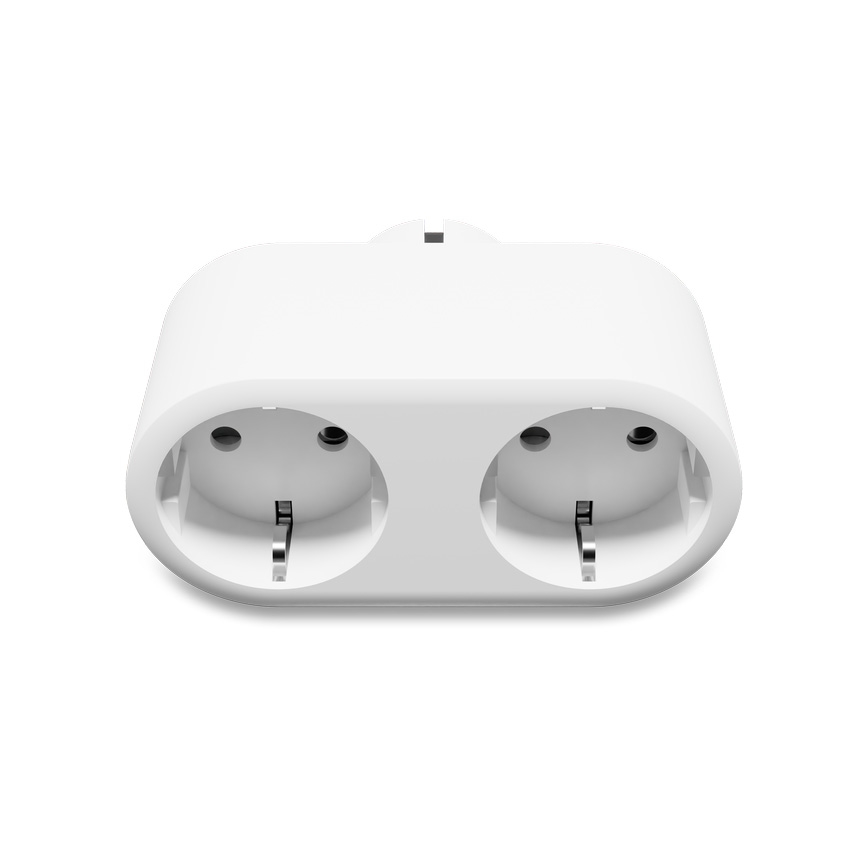 TESLA Smart - Умная двойна розетка 3690W/230V/16A Wi-Fi Tuya