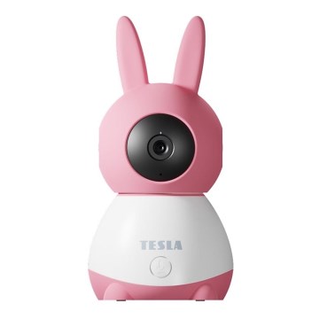 TESLA Smart - Умная камера 360 Baby Full HD 1080p 5V Wi-Fi розовая