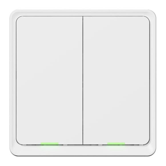 TESLA Smart - Умный беспроводной домашний выключатель 2P 1xCR2430 ZigBee