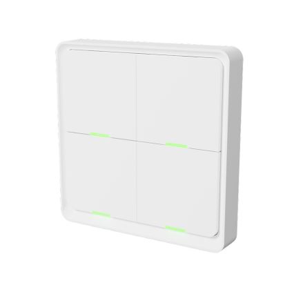 TESLA Smart - Умный беспроводной домашний выключатель 4P 1xCR2430 ZigBee