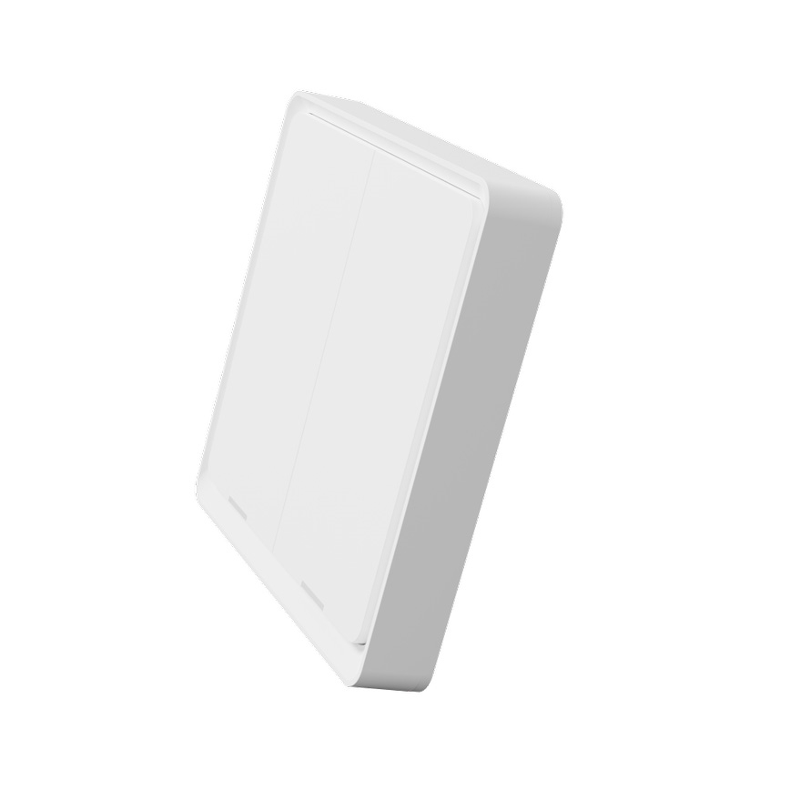 TESLA Smart - Умный беспроводной домашний выключатель 2P 1xCR2430 ZigBee