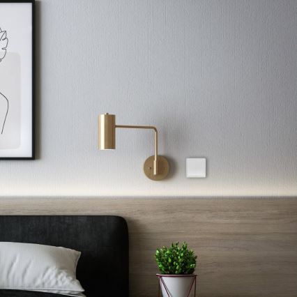 TESLA Smart - Умный беспроводной домашний выключатель 2P 1xCR2430 ZigBee