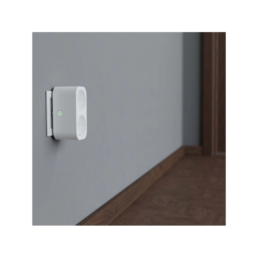 TESLA Smart - Умный сетевой разветвитель 2x16A/230V Тип F Wi-Fi Tuya