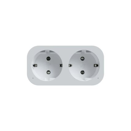 TESLA Smart - Умный сетевой разветвитель 2x16A/230V Тип F Wi-Fi Tuya