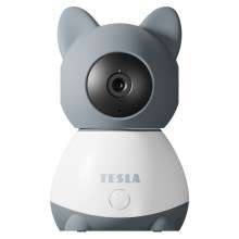 Tesla - Умная камера 360 Baby Full HD 1080p 5V Wi-Fi серая