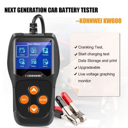 Тестер аккумуляторов 12V