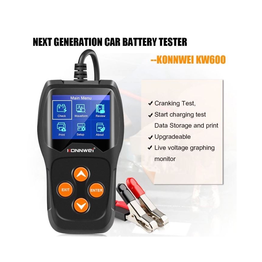 Тестер аккумуляторов 12V