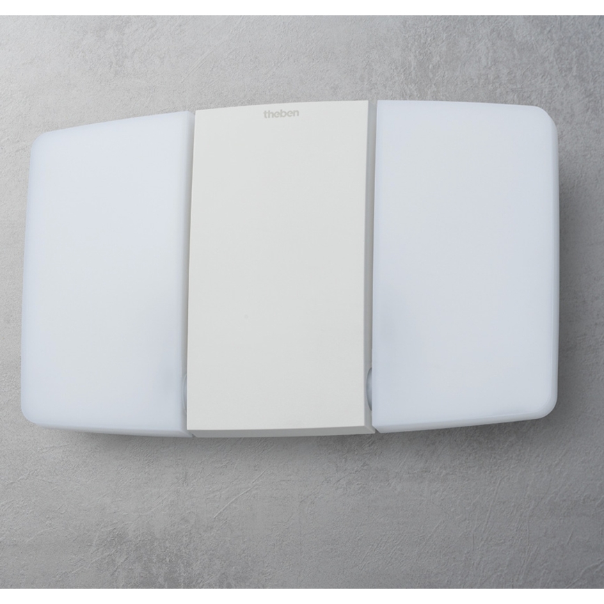 theben - светодиодный настенный прожектор 2xLED/10W/230V белый IP55