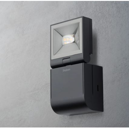 theben - светодиодный настенный прожектор LED/10W/230V чёрный IP55
