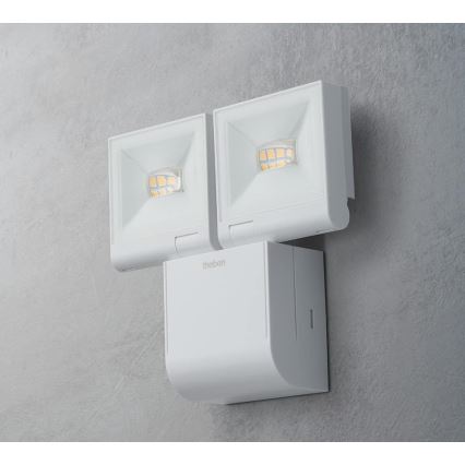 theben - світлодіодний настінний прожектор 2xLED/10W/230V білий IP55